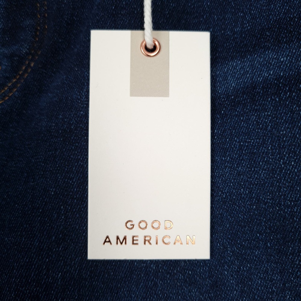 Good American Skinny Jeans in Dark Blue Wash - Picture 4 of 16